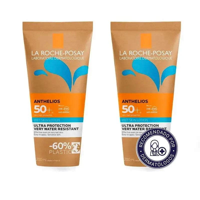 La Roche-Posay Anthelios XL Gel Pele Húmida 2x200 ml
