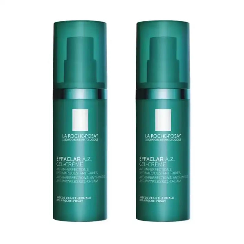 La Roche Posay Effaclar A.Z. Gel-Creme , 2x40 ml