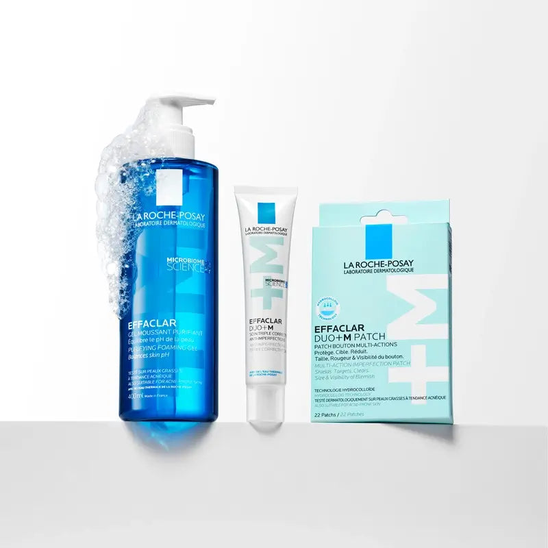 La Roche-Posay Effaclar Duo+M Invisible Patches Anti-Imperfeições e Anti-Manchas , 22 unidades