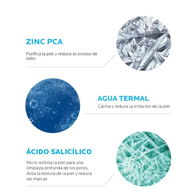 La Roche Posay Gel Micro-Exfoliativo Purificante de Esfoliação La Roche Posay 400 ml