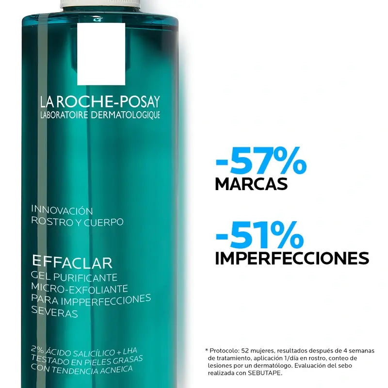 La Roche Posay Gel Micro-Exfoliativo Purificante de Esfoliação La Roche Posay 400 ml