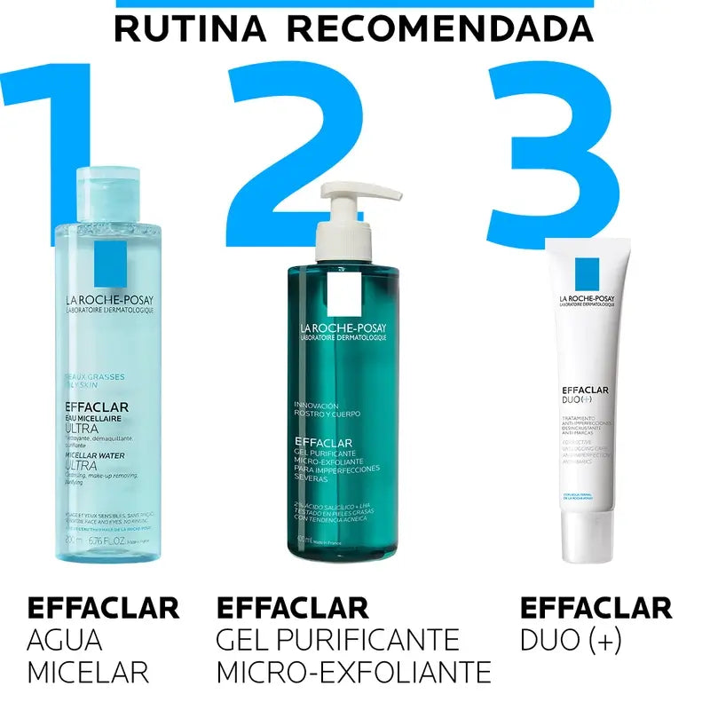 La Roche Posay Gel Micro-Exfoliativo Purificante de Esfoliação La Roche Posay 400 ml