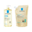La Roche Posay Lipikar Óleo de Limpeza Ap+ 1000 ml + Recarga , 400 ml