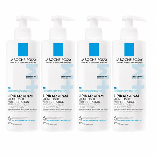 La Roche Posay Lipikar Baume Ap+M, Embalagem 4 x 400 ml