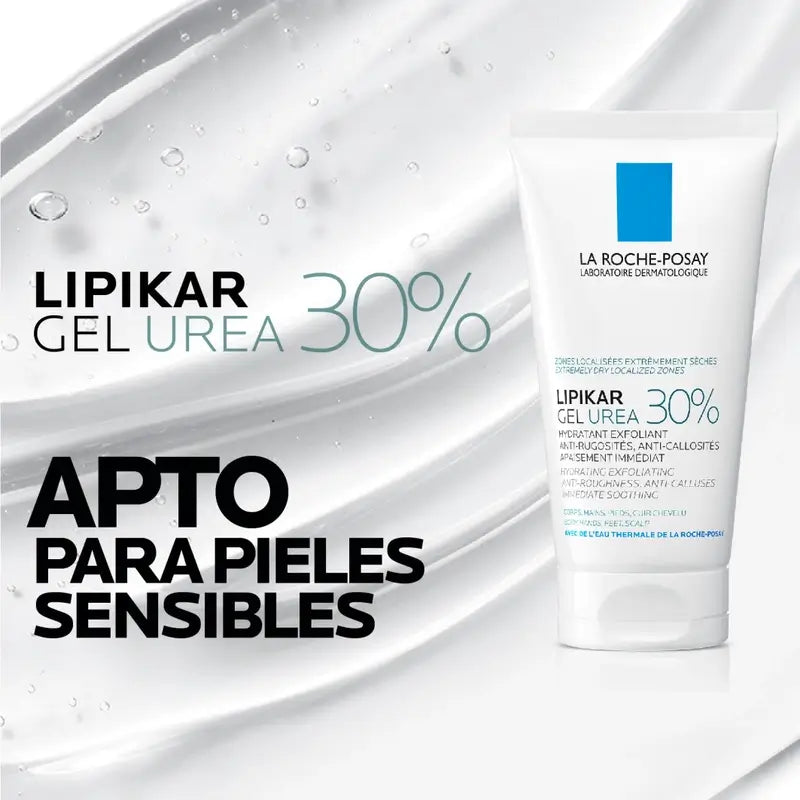 La Roche Posay Lipikar Urea Gel 30% - Gel Hidratante com Ureia , 50 ml