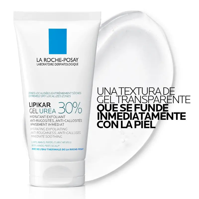 La Roche Posay Lipikar Urea Gel 30% - Gel Hidratante com Ureia , 50 ml