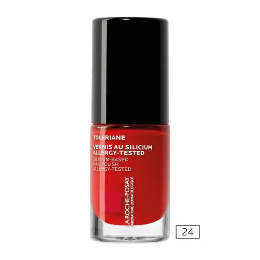 La Roche Posay Silicium Lacado de Unhas Fortalecimento & Protector Solar 24 Rouge Par