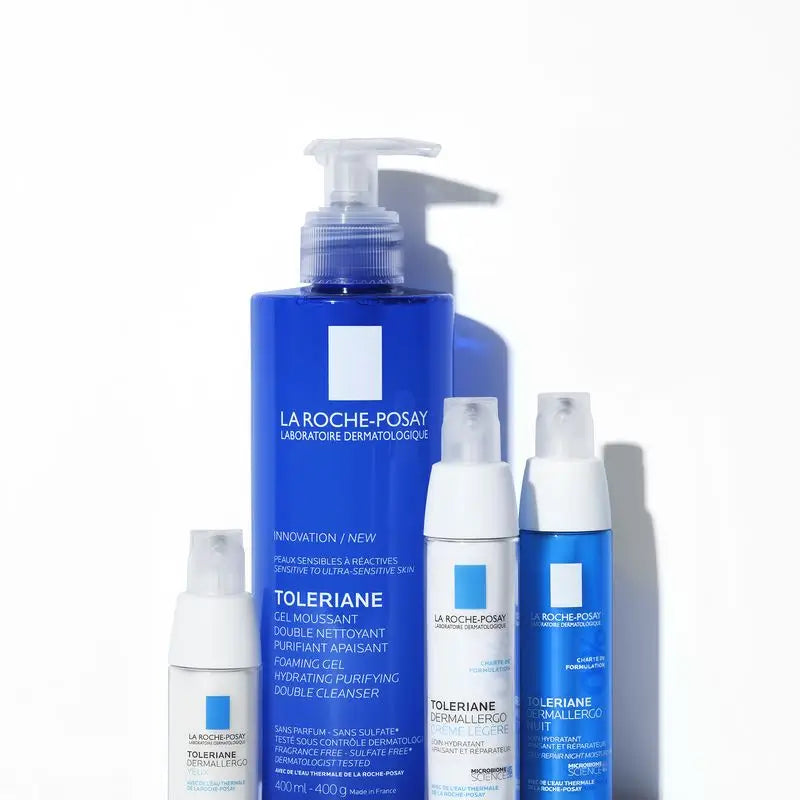 La Roche Posay Toleriane Gel de Limpeza Dupla Espuma, 400 ml