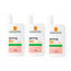 La Roche Posay Triplo Anthelios Uv-Mune 400 Fluido Invisível Controlo de Óleo Spf50+ Com Cor, 3 X 50 Ml