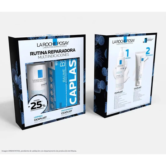 La Roche Posey Pack Cicaplast Gel Lavante B5+ 200Ml + Baume B5+ 40Ml, 1 embalagem