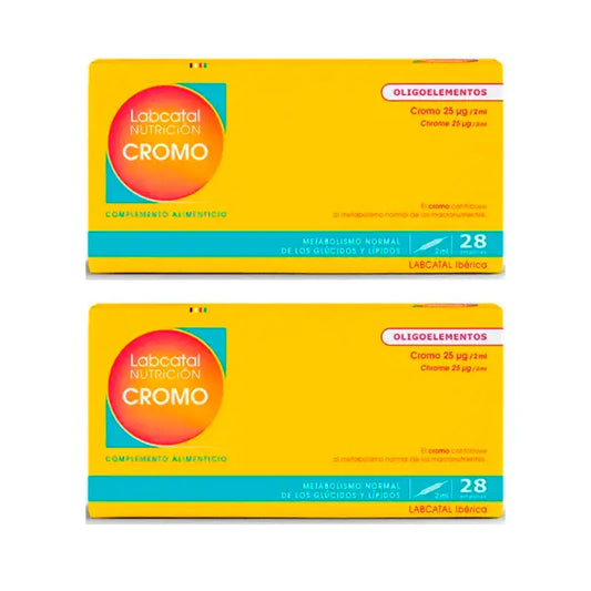 Labcatal Crómio, 2X28 Ampolas