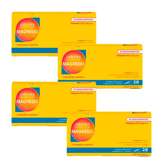 Labcatal Magnésio, 4X28 Ampolas