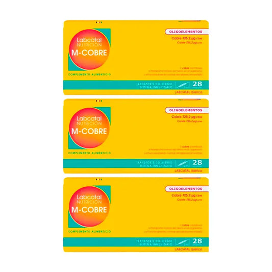 Labcatal Manganês-Cobre, 3X28 Ampolas