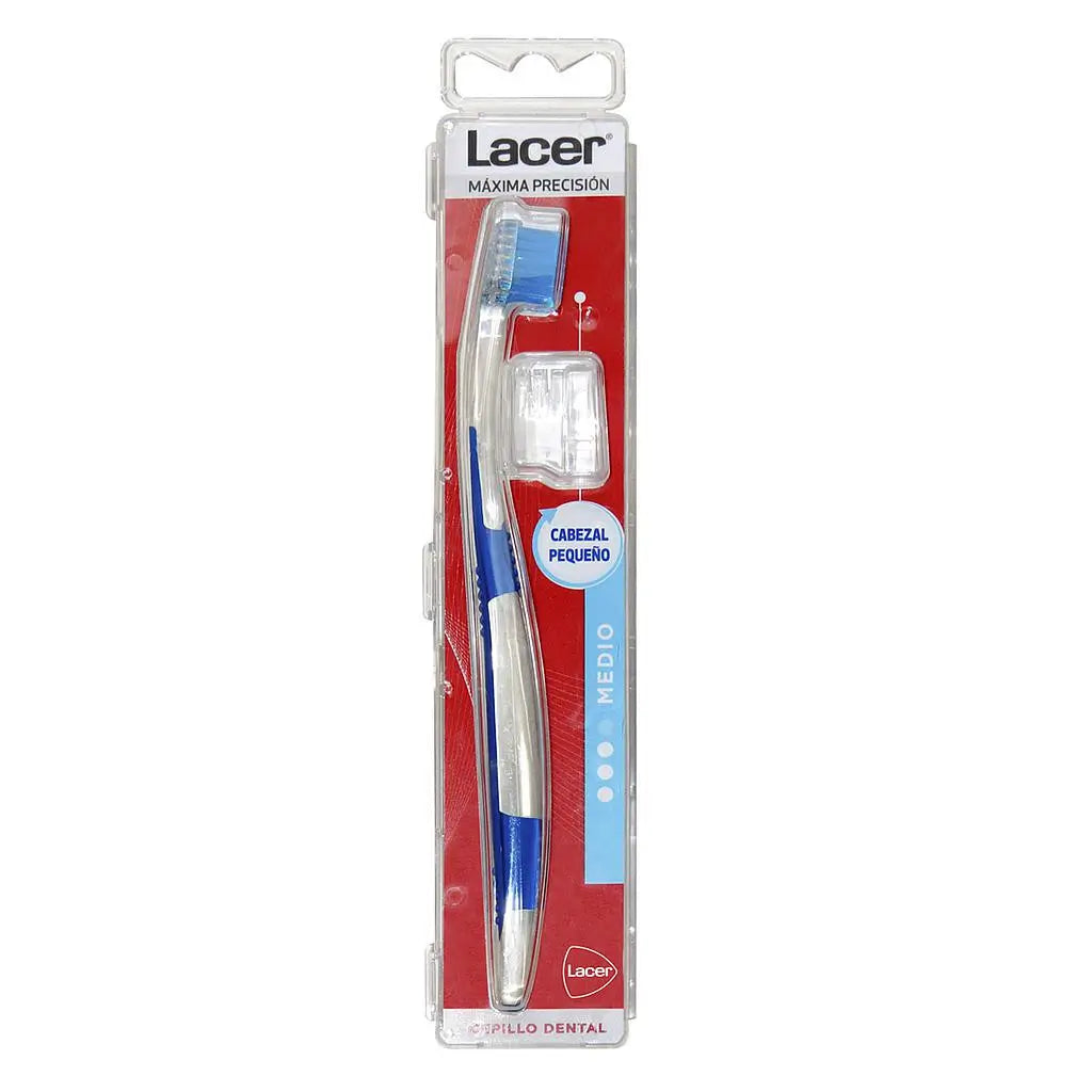 Lacer Toothbrush Cabeça de escova pequena Pequena Média