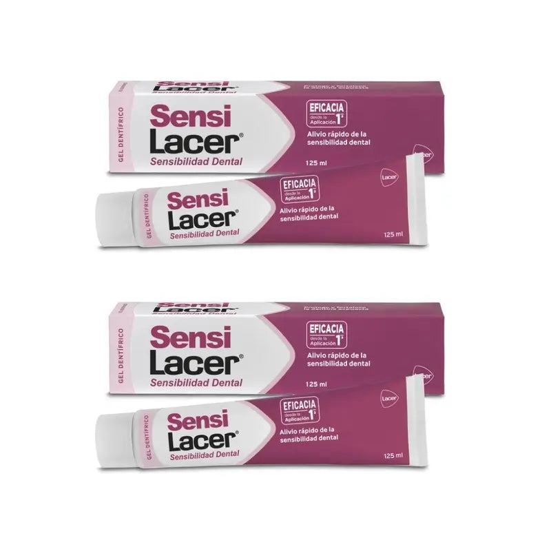 Lacer Sensilacer Gel Dentário, 2X125 Ml