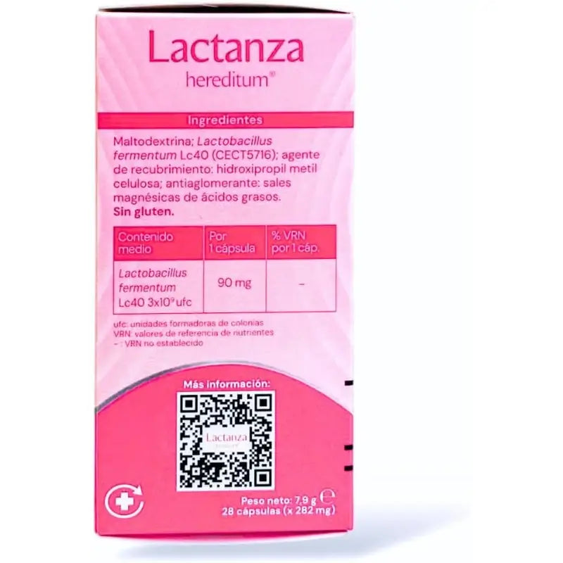 Lactanza Hereditum 28 Cápsulas