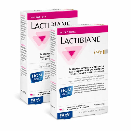Lactibiane Hpy Embalagem com 2 x 42 cápsulas
