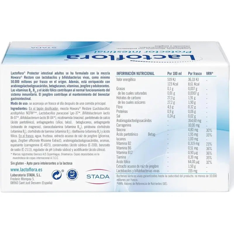 Lactoflora Adults , 3 x 10 frascos
