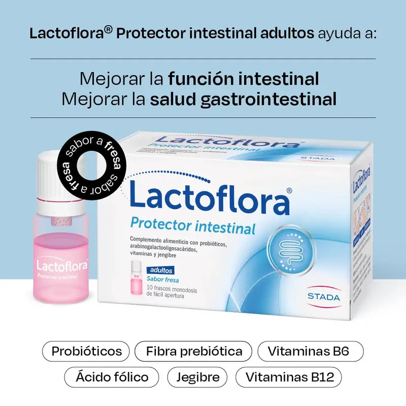 Lactoflora Adults , 3 x 10 frascos