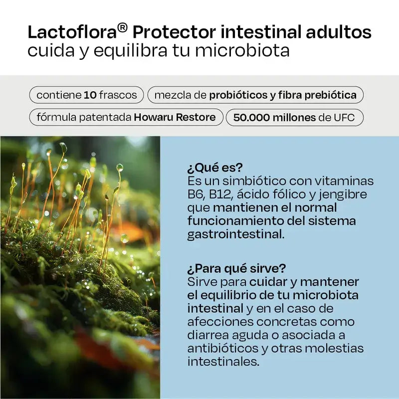 LACTOFLORA 7 FRASCOS DE DOSE ÚNICA PARA ADULTOS