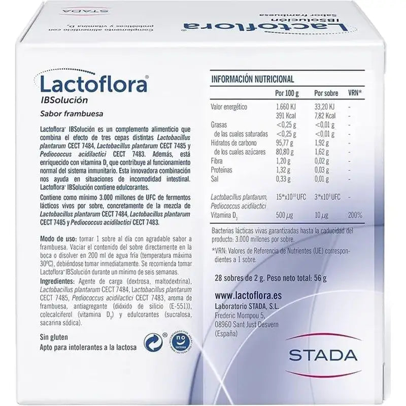 Lactoflora Ibsolution 28 saquetas