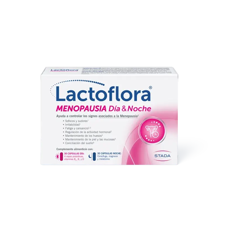 Lactoflora Menopausa Dia & Noite , 60 cápsulas