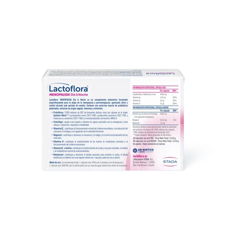 Lactoflora Menopausa Dia & Noite , 60 cápsulas