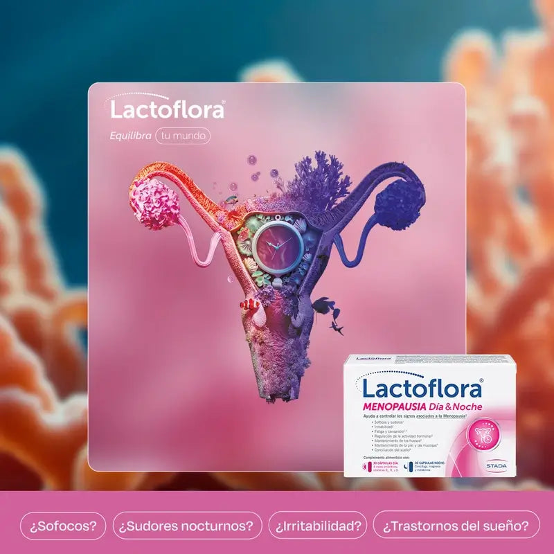 Lactoflora Menopausa Dia & Noite , 60 cápsulas