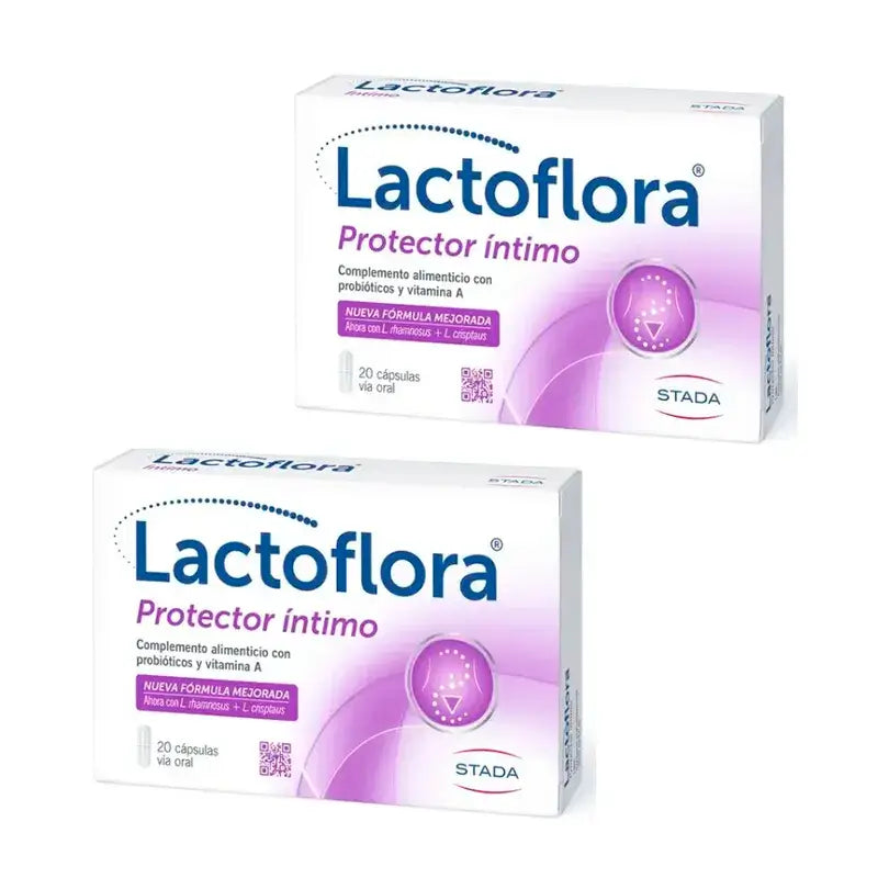 Lactoflora Intimate Protetor Pack 2 x 20 cápsulas