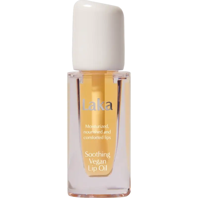 Laka Soothing Vegan Lip Oil:Amarelo Nutritivo, 4,5 ml