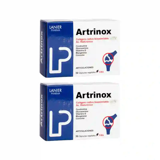 Lanier Pharma Artrinox Suplemento Alimentar , 2X30 Cápsulas Vegetais