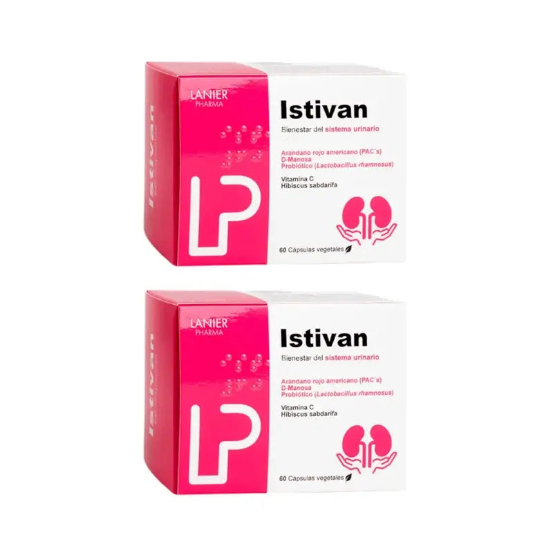 Lanier Pharma Istivan Suplemento Alimentar , 2X60 Cápsulas Vegetais