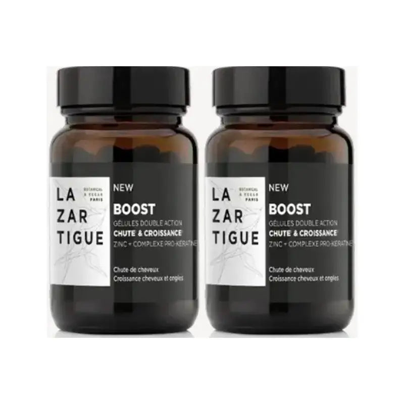 Lazartigue Cápsulas Queda de Cabelo, Embalagem 2 x 30 cápsulas