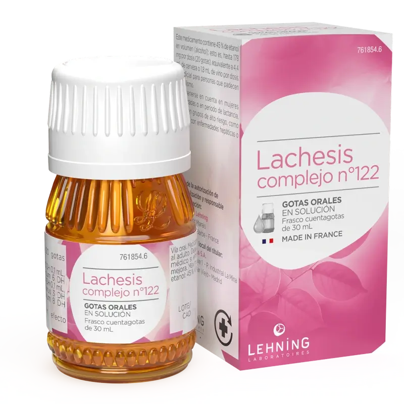 Lehning Lachesis Complex N.º 122, 30 ml