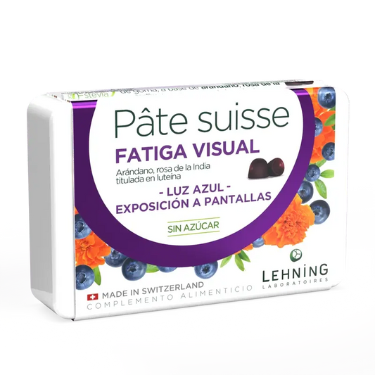 Lehning Pâte Suisse Fadiga Visual, 40 rebuçados