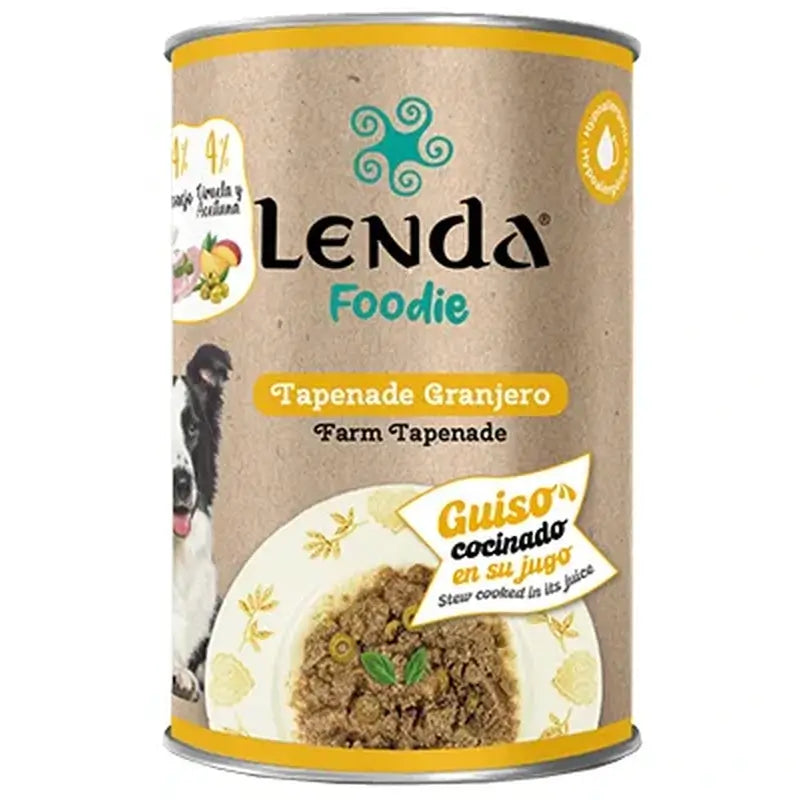 Lenda Foodie Farmer's Tapena Dog, 12x400 g