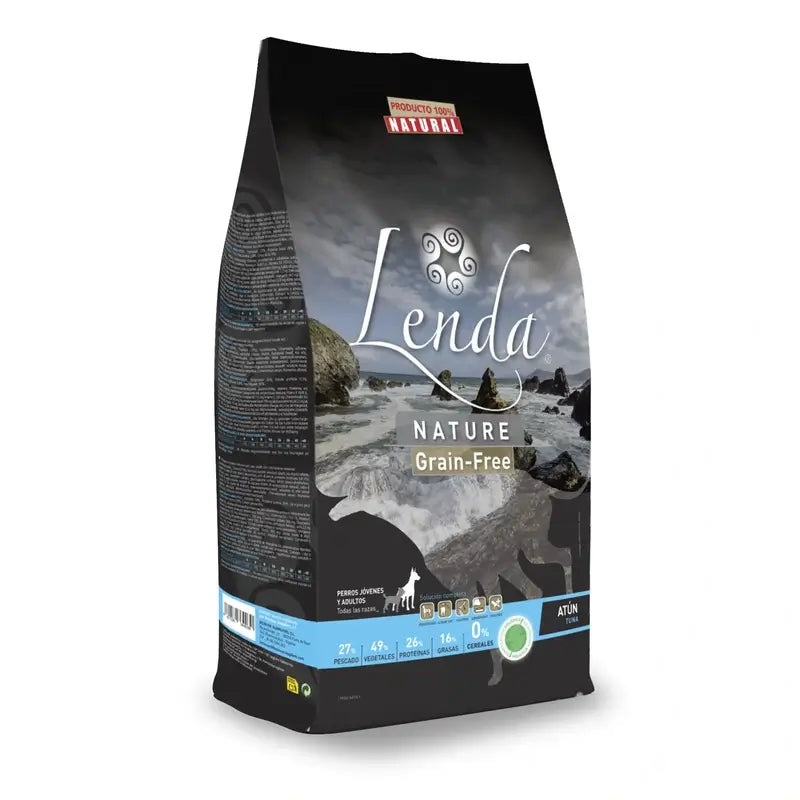 Lenda Dog Nature Atum Sem Grãos, 12 kg
