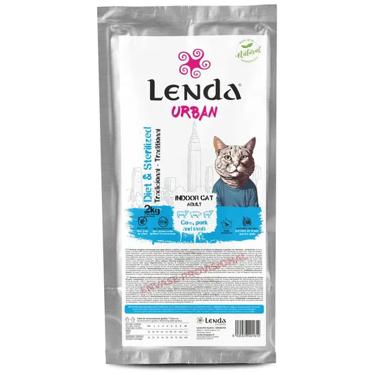 Lenda Urban Gato Interior Esterilizado, 2 kg
