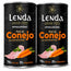 Lenda coelho húmido para cães, 24x400gr