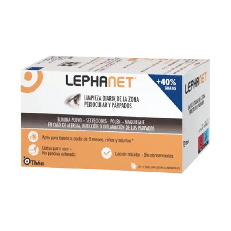 Lephanet Toalhetes de Limpeza 30 Unidades + 12 Grátis