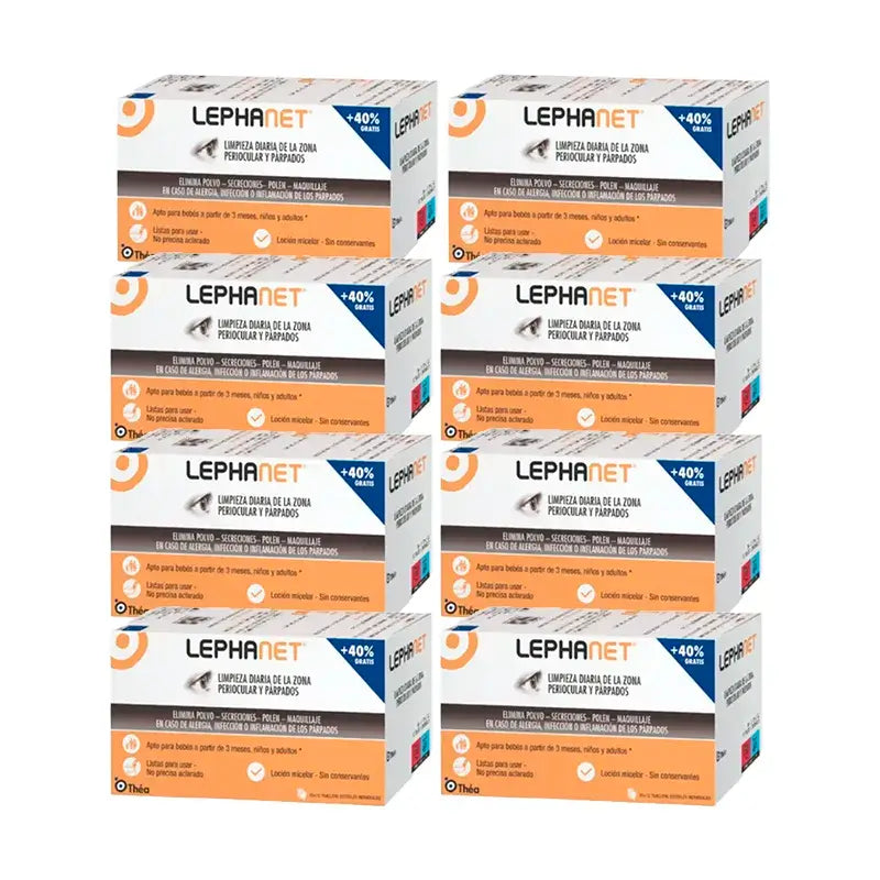 Lephanet Toalhetes de Limpeza, Embalagem 8 x 42 pcs.