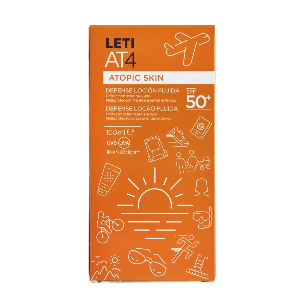Leti At4 Defense Fluid Lotion, 100 ml