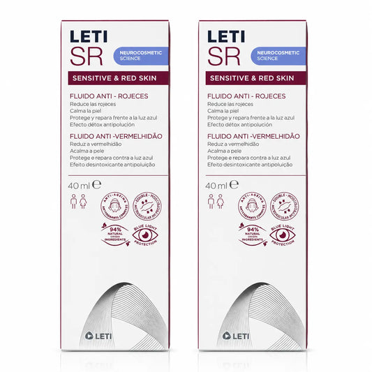Leti SR Fluido anti-vermelhidão, 40 ml embalagem 2