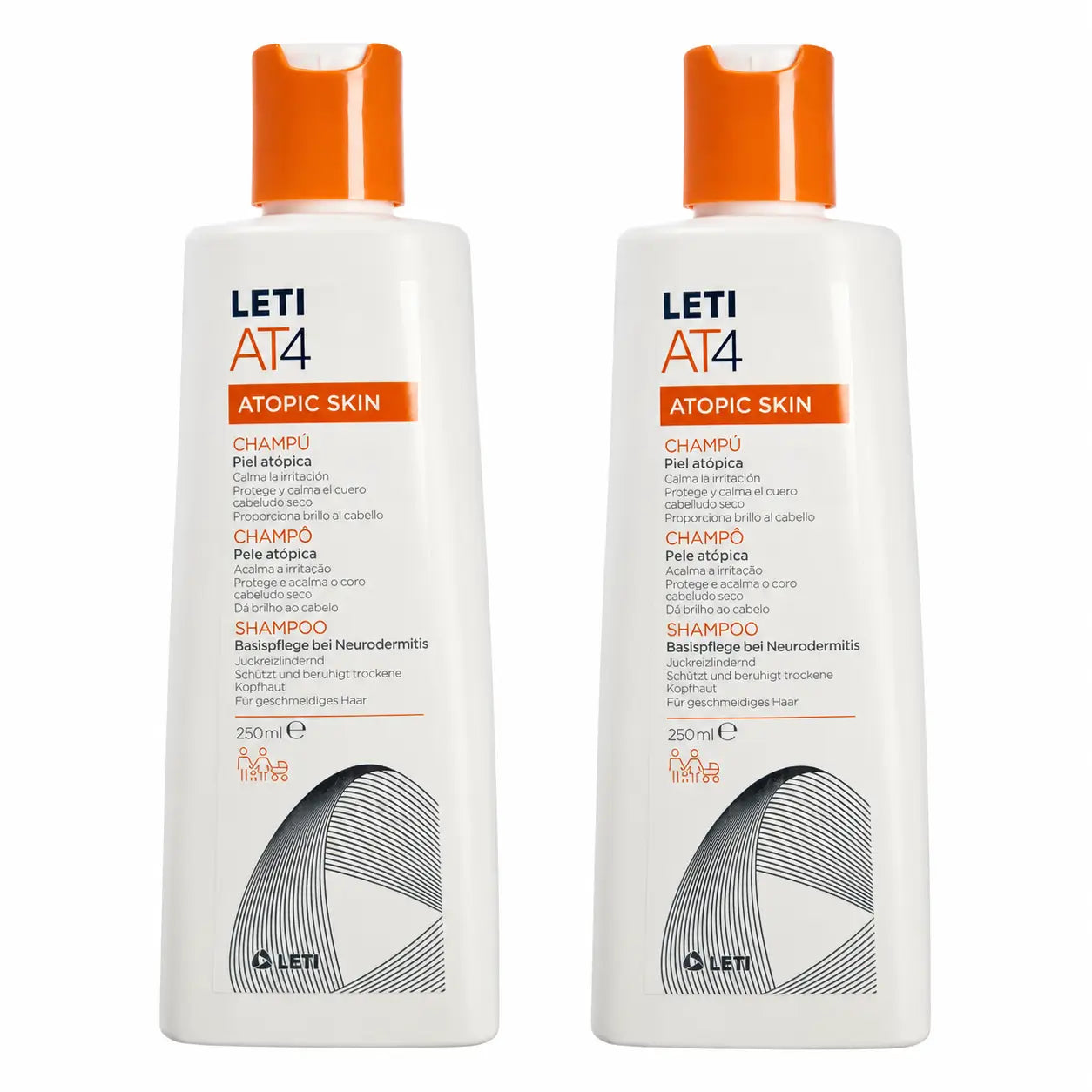 Champô Letiat4, 250 ml embalagem 2