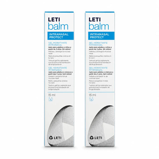 Letibalm Intranasal Protect, 15 ml, embalagem com 2 unidades