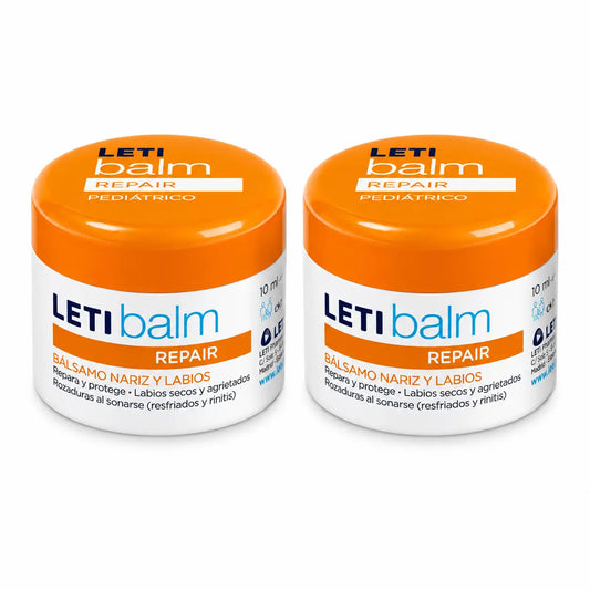 Letibalm Bálsamo Reparador Pediátrico, Nariz e Lábios, 10 ml embalagem 2