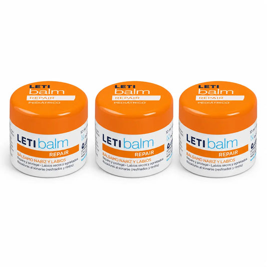 Letibalm Bálsamo Reparador Pediátrico, Nariz e Lábios, 10 ml embalagem 3