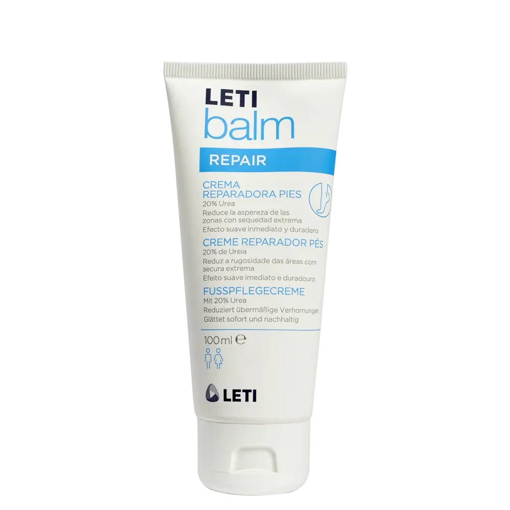 Letibalm Creme Reparador para os Pés, 100 ml