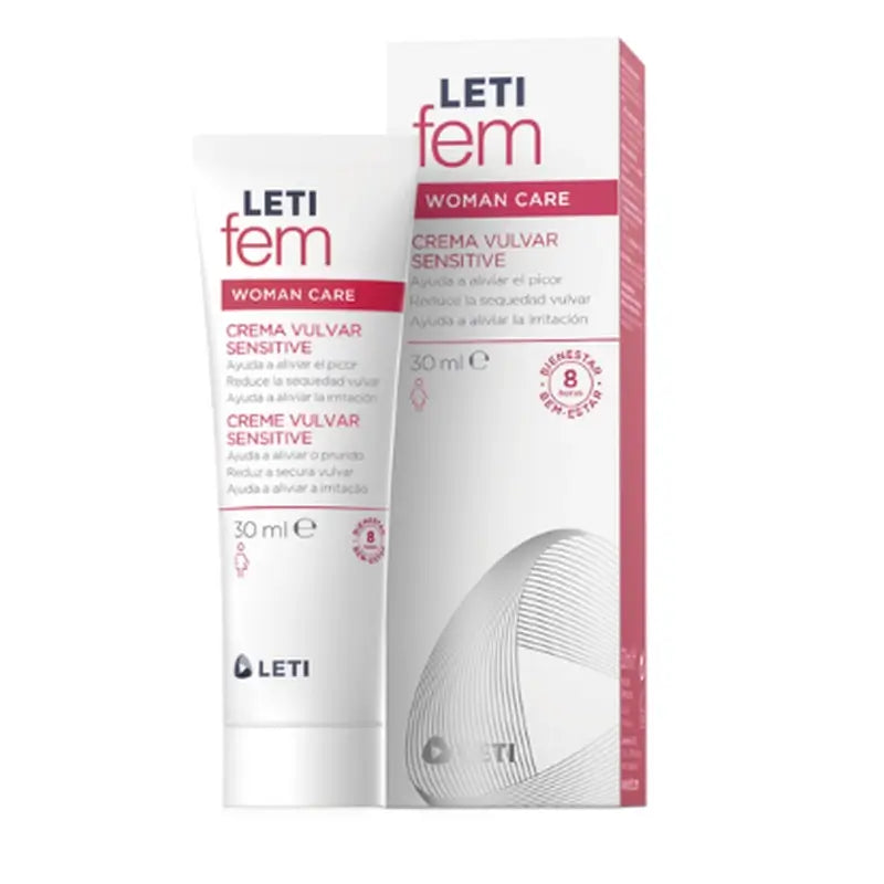 Letifem Woman Creme Vulvar Sensível, 30 ml