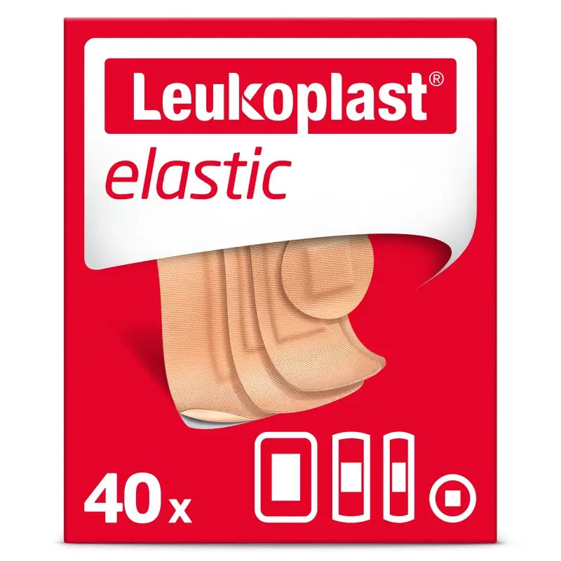 Leukoplast Elastic, 40 peças Sortido